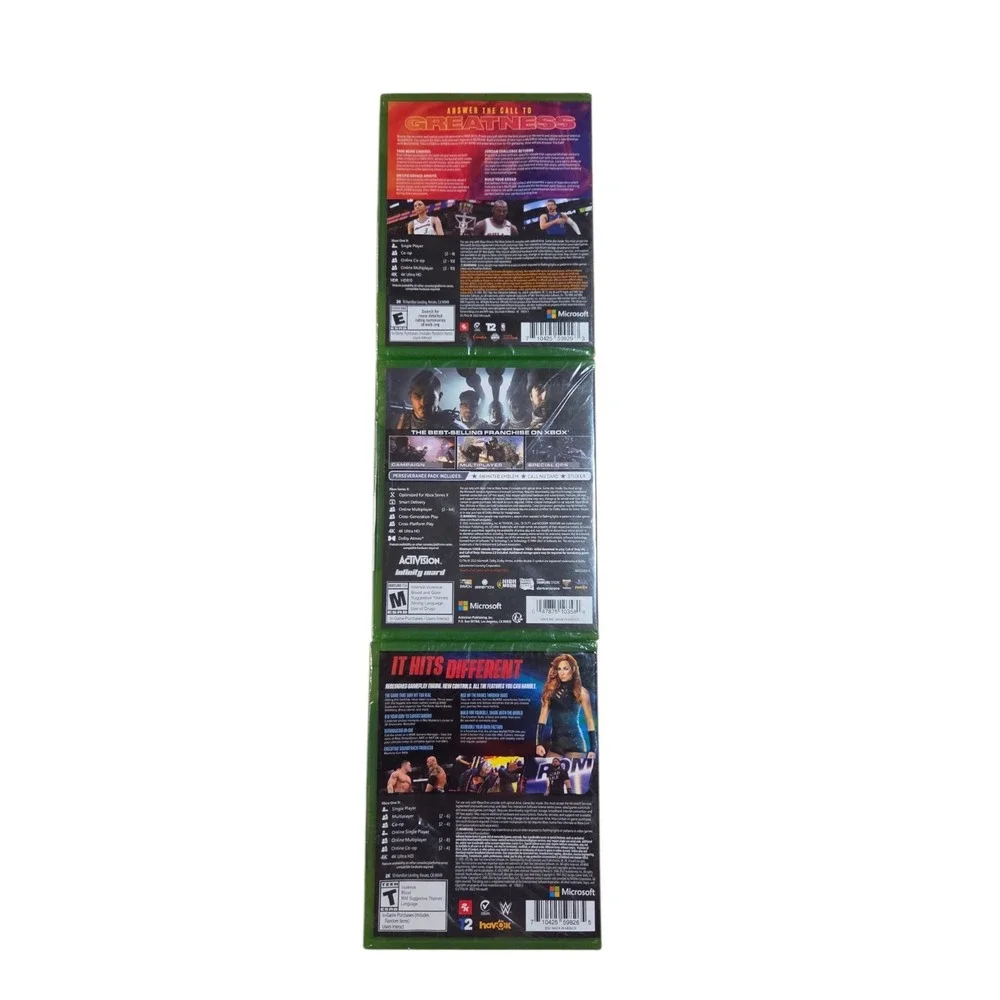 Sealed Xbox Series X Games
